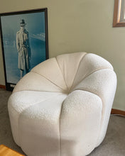 Load image into Gallery viewer, Round Boucle Statement Chair