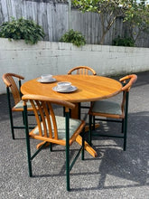 Load image into Gallery viewer, Solid Rimu Dining Set (Table + 4 Chairs)