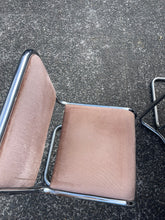 Load image into Gallery viewer, Retro Bauhaus chrome Dining Set (Table & Chairs)