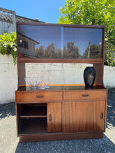 Load image into Gallery viewer, Mid Century Wall Unit/Cabinet - Dark