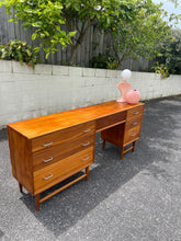 Load image into Gallery viewer, Mid Century Desk/Drawers