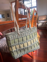 Load image into Gallery viewer, Vintage Green Woven Bag
