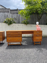 Load image into Gallery viewer, Mid Century Desk/Drawers