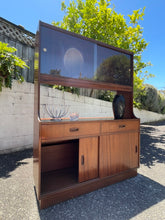 Load image into Gallery viewer, Mid Century Wall Unit/Cabinet - Dark