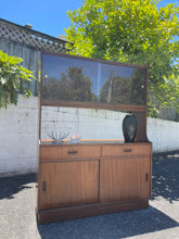 Load image into Gallery viewer, Mid Century Wall Unit/Cabinet - Dark