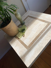 Load image into Gallery viewer, Vintage Italian Travertine Table