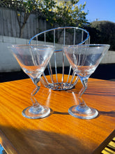 Load image into Gallery viewer, Vintage Libbey Z Stem Martini Glasses - 2
