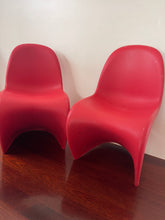Load image into Gallery viewer, Red Panton Junior Chairs by Verner Panton for Vitra
