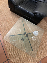 Load image into Gallery viewer, Mid-century Square Glass Coffee Table
