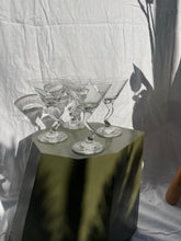 Load image into Gallery viewer, Vintage Libbey Z Stem Martini Glasses - 4
