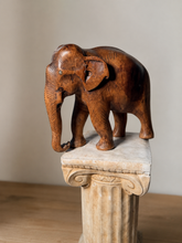 Load image into Gallery viewer, Hand-carved Wooden Elephant
