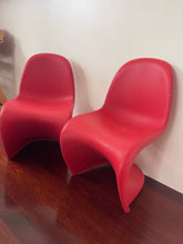 Load image into Gallery viewer, Red Panton Junior Chairs by Verner Panton for Vitra
