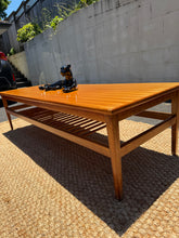 Load image into Gallery viewer, Long Vintage Mid Century Coffee Table
