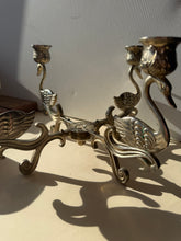 Load image into Gallery viewer, Vintage silver-plated candelabra
