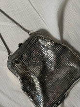 Load image into Gallery viewer, Small Silver Glomesh Bag
