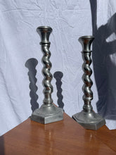 Load image into Gallery viewer, Metal Twist Candle Holders/Candle Sticks
