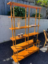 Load image into Gallery viewer, Mid Century Wooden Spindle Shelves
