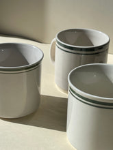 Load image into Gallery viewer, Assorted Green Stripe Stoneware Cup
