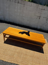 Load image into Gallery viewer, Long Vintage Mid Century Coffee Table
