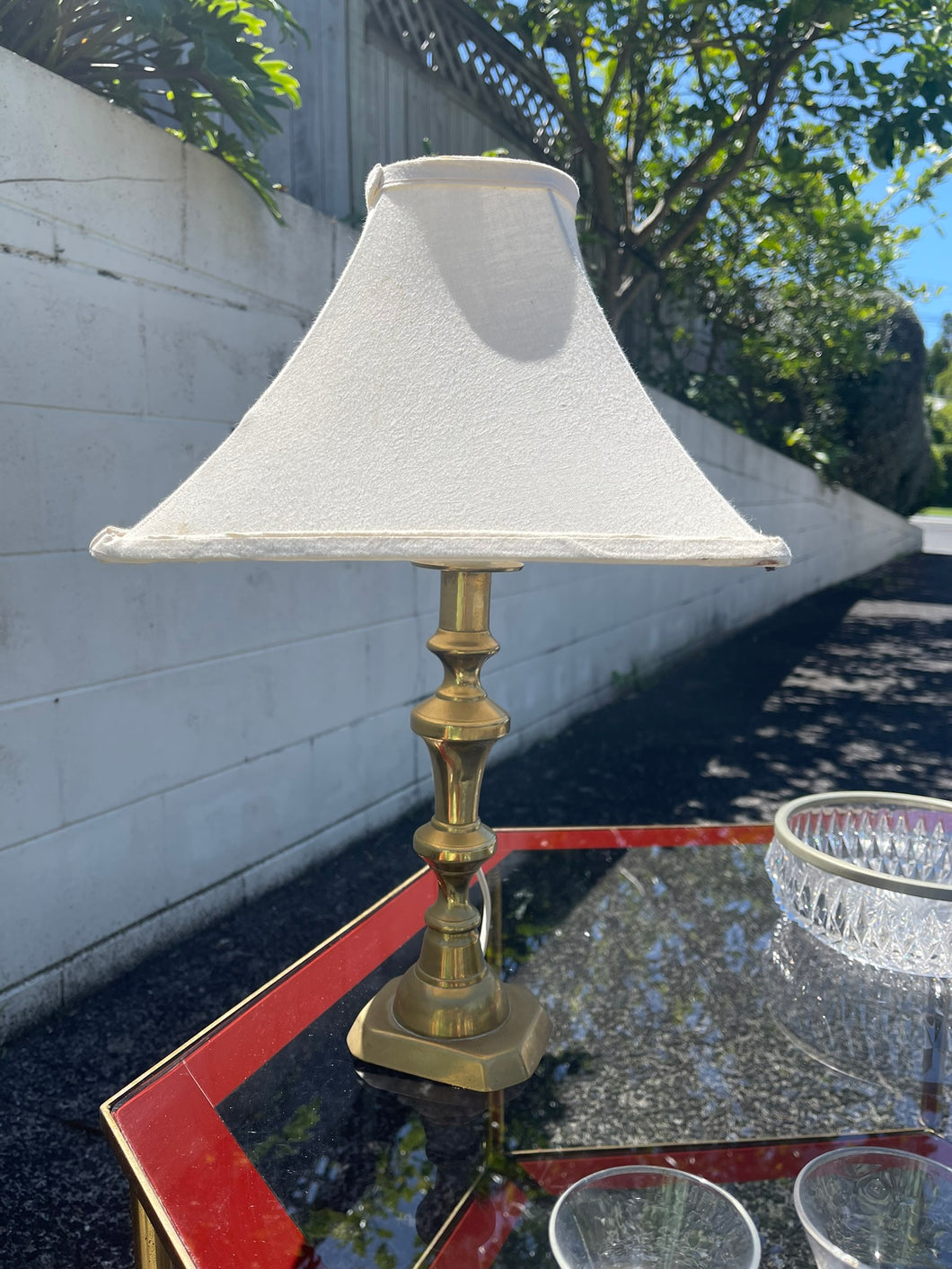 Vintage Gold Lamp