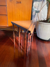 Load image into Gallery viewer, Mid Century Triangular Nesting Tables - Set of 3
