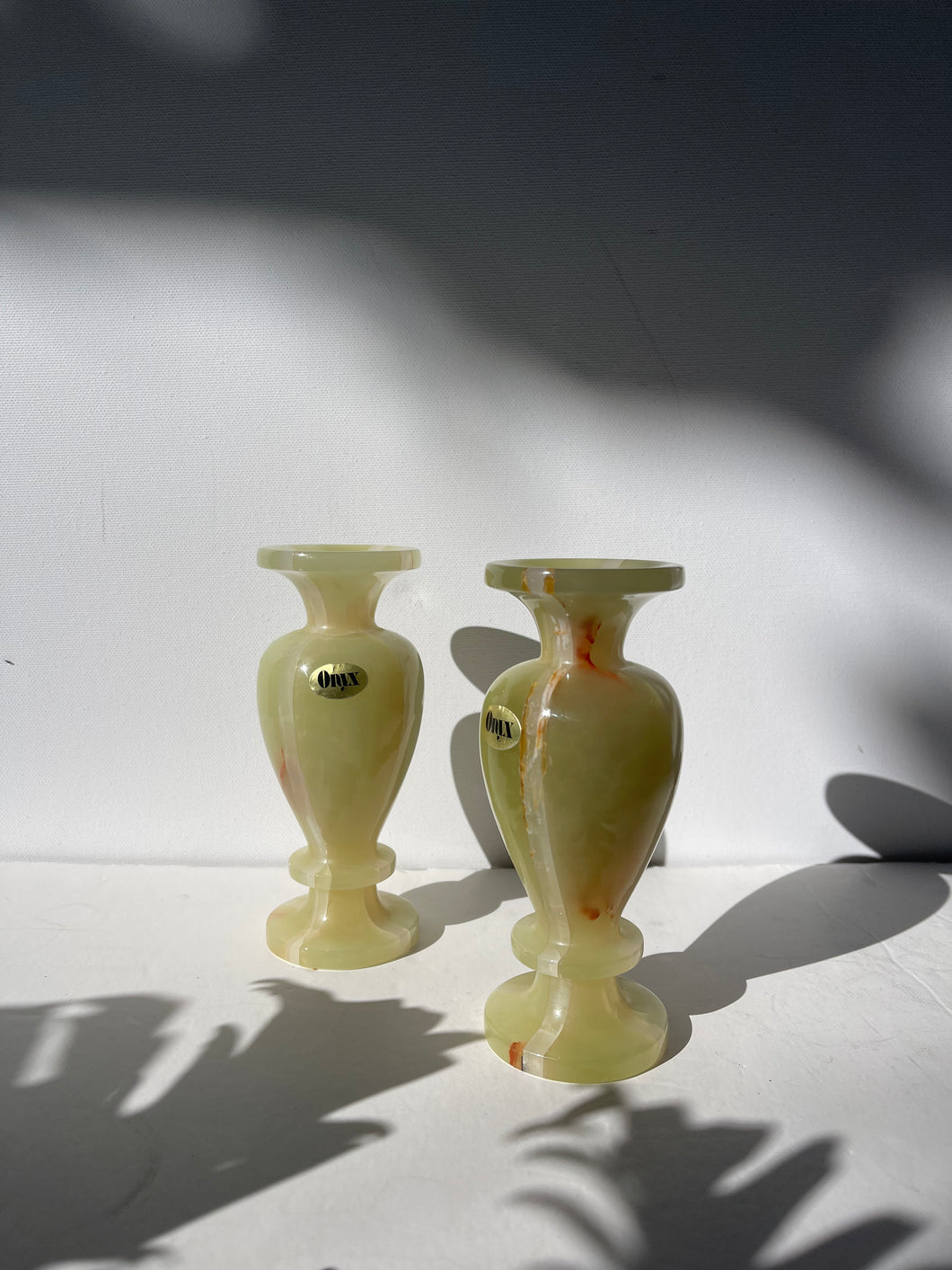 Small Onyx Vases