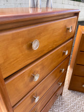 Load image into Gallery viewer, Retro Set of Draws - 2 tallboys
