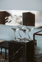 Load image into Gallery viewer, Vintage Libbey Swerve Martini Glasses - 4

