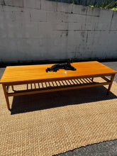 Load image into Gallery viewer, Long Vintage Mid Century Coffee Table
