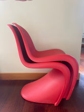 Load image into Gallery viewer, Red Panton Junior Chairs by Verner Panton for Vitra
