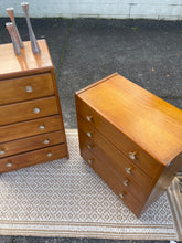 Load image into Gallery viewer, Retro Set of Draws - 2 tallboys
