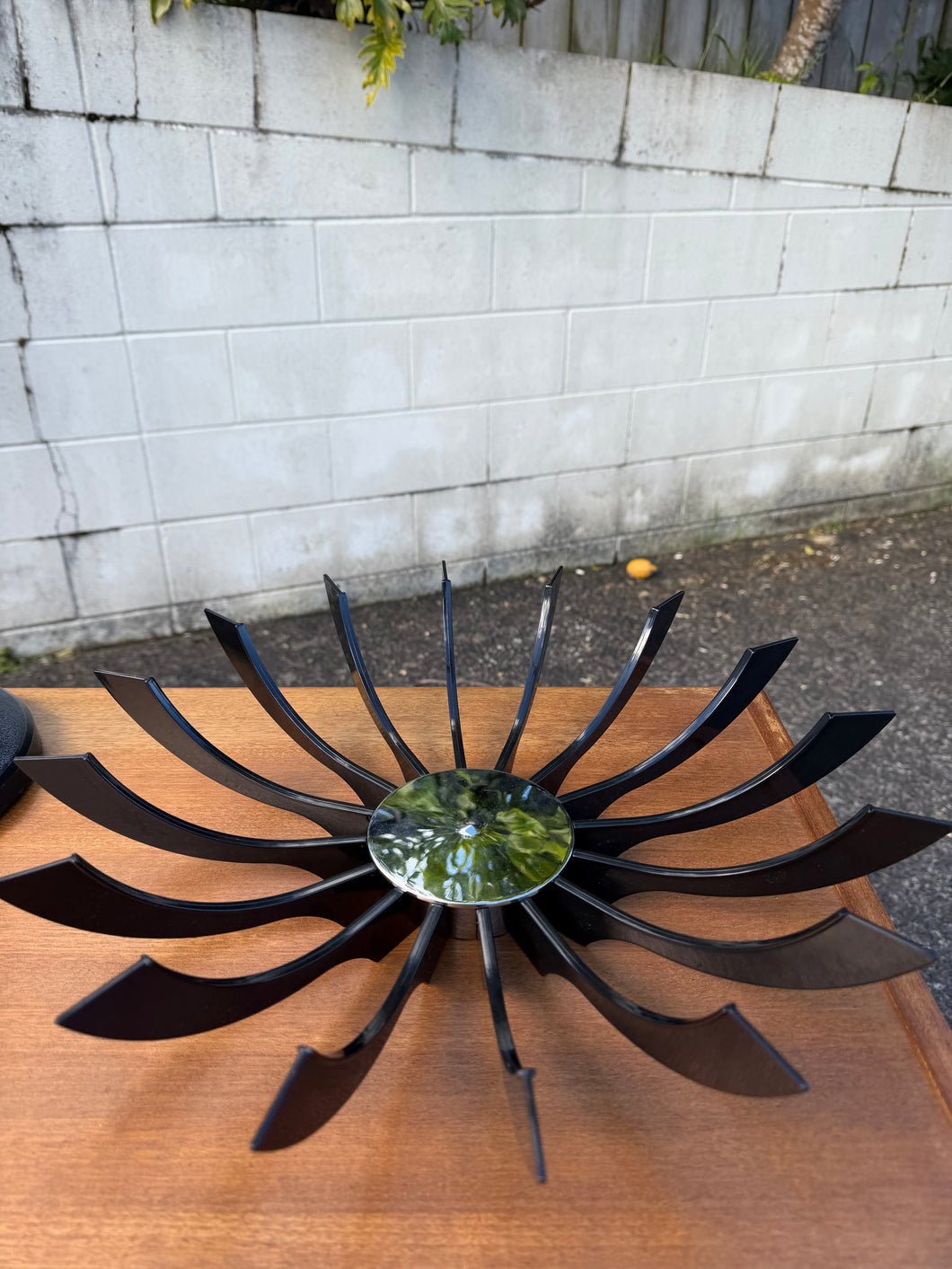 Azimuth Sunburst Fruit Bowl by Grewahl for Green and Associates, 1990s