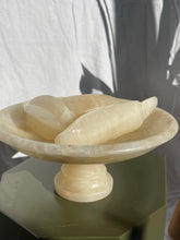Load image into Gallery viewer, Alabaster/Onyx Compote and Fruits Centrepiece
