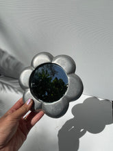 Load image into Gallery viewer, Small Silver Daisy Mirror
