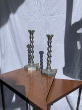 Load image into Gallery viewer, Metal Twist Candle Holders/Candle Sticks
