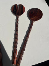 Load image into Gallery viewer, Indonesian Wooden Salad Servers/Utensils
