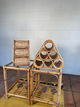 Load image into Gallery viewer, Rattan Wine Rack - 6 Bottle
