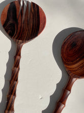 Load image into Gallery viewer, Indonesian Wooden Salad Servers/Utensils
