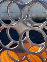 Load image into Gallery viewer, Postmodern Chrome Wine Rack
