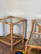 Load image into Gallery viewer, Rattan Square Side Tables
