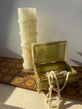Load image into Gallery viewer, Vintage Onyx Trinket Box
