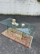 Load image into Gallery viewer, Mid-century Square Glass Coffee Table (Rectangle)
