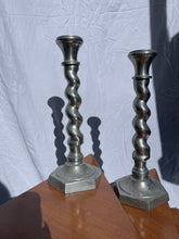 Load image into Gallery viewer, Metal Twist Candle Holders/Candle Sticks
