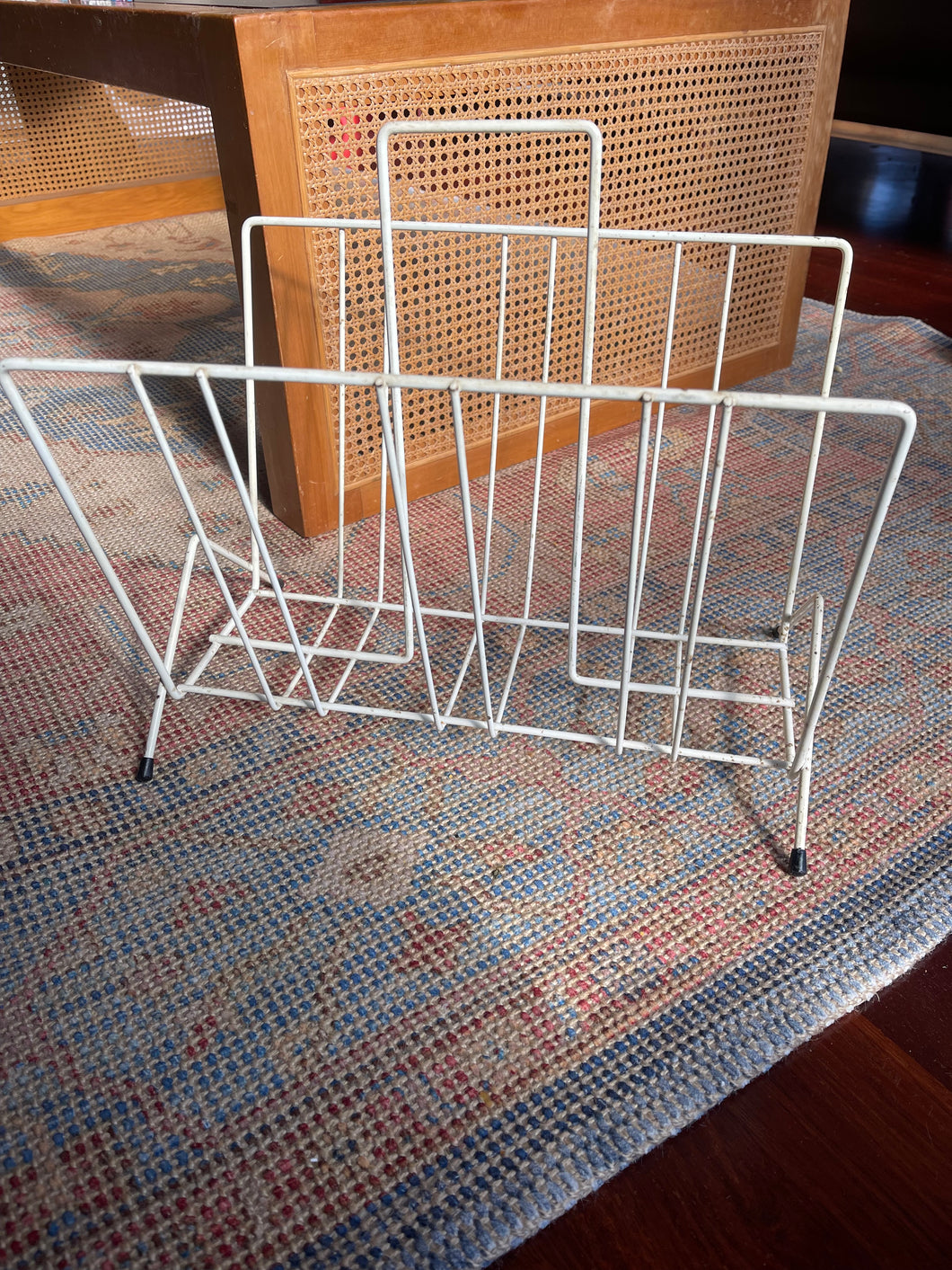 Mid-century Atomic Style Magazine Rack