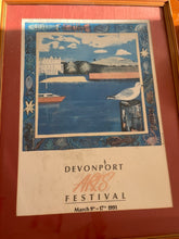 Load image into Gallery viewer, The National Bank Devonport Arts Festival 1991 Poster
