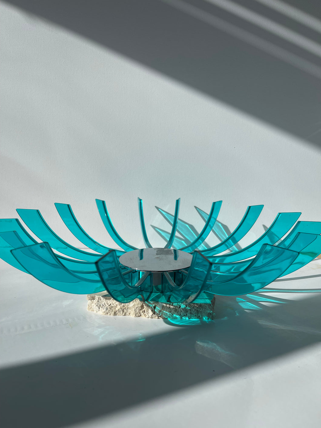 Azimuth Sunburst Fruit Bowl by Grewahl for Green and Associates, 1990s