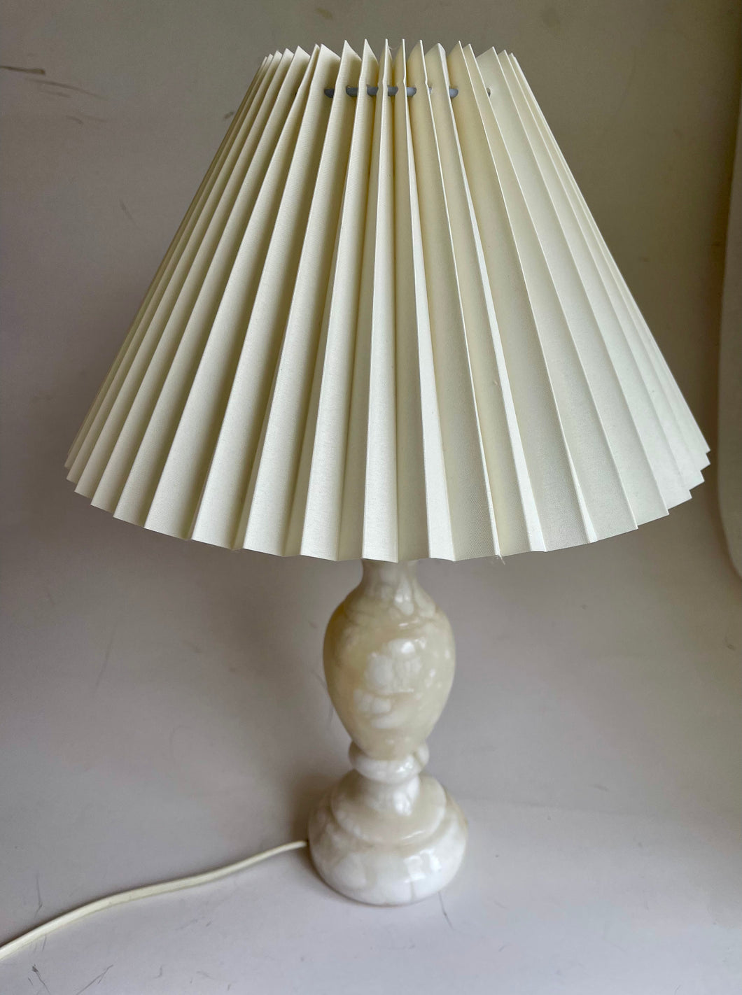 Tall Marble Lamp